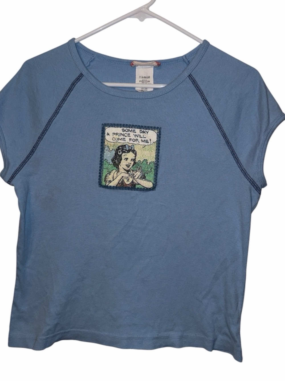 Vintage Snow White Ink & Paint Disney Graphic Baby Tee Y2K/90s